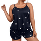 🌸LIMITED-TIME 50% OFF!⏰Women's Plus Size Cami Top and Shorts Pajama Set