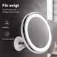 🔥 50% OFF 🪞 10X Magnifying Suction Cup LED Makeup Mirror – 360° Foldable Wall Mount Bathroom Mirror with Lights 💄