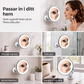 🔥 50% OFF 🪞 10X Magnifying Suction Cup LED Makeup Mirror – 360° Foldable Wall Mount Bathroom Mirror with Lights 💄