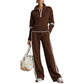 🍂 Fall & Winter New Arrivals – Limited Time 40% OFF🔥Women's Half-Zip Tracksuit Set