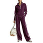 🍂 Fall & Winter New Arrivals – Limited Time 40% OFF🔥Women's Half-Zip Tracksuit Set