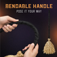 🧙 Animated Witch Broom Halloween Decoration with Lights and Sound