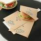 Grease-Resistant Paper Bags for Sandwich Wrapping