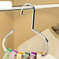 🧺 Multifunctional Accessory Hanger – Non-Slip, Space-Saving Storage for Your Closet