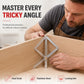 📐 LIMITED‑TIME 50% OFF! ⚡Precision Angle Measuring Square – Stainless Steel, Lockable Angle Transfer ✨