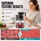 👩‍🍳Multi-Functional Food Processor with Touch Control and Glass Bowl✨