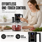 👩‍🍳Multi-Functional Food Processor with Touch Control and Glass Bowl✨