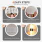 Rechargeable Motion Sensor Wall Sconce