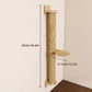 Cat Climbing Rope with Solid Wood Bracket