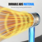 High Pressure 5-Mode Filtered Shower Head with Hose & Base