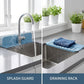Foldable Sink Splatter Guard with Suction Cups