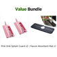 Foldable Sink Splatter Guard with Suction Cups