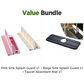 Foldable Sink Splatter Guard with Suction Cups