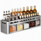 🎉2026 Hot Sale — Over 13,100 Sold!💞Wall‑Mounted No‑Drill Spice Rack🍳