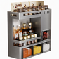 🎉2026 Hot Sale — Over 13,100 Sold!💞Wall‑Mounted No‑Drill Spice Rack🍳