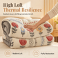❄️ Double-Sided Sherpa Fleece Comforter – Thick Warm Winter Quilt with Soft Velvet Feel for Cozy Bedroom Bedding