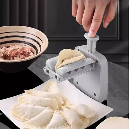 🥟 Dumpling Maker Tool – Large Size Homemade Gyoza Press & Wrapper Cutter for Easy Kitchen Dumplings