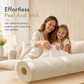 🎁 Buy 2 Get 1 Free! 🏡 Peel & Stick 3D Textured Wallpaper – Thick Non-Woven Self-Adhesive Wall Decor for Bedroom & Living Room