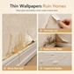 🎁 Buy 2 Get 1 Free! 🏡 Peel & Stick 3D Textured Wallpaper – Thick Non-Woven Self-Adhesive Wall Decor for Bedroom & Living Room