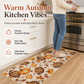 🎃 50% OFF! ✨ Autumn Pumpkin & Maple Leaf Floor Mat Set – Absorbent Linen-Like Surface, Non-Slip Rubber Backing & Durable Tight Weave – Warm Farmhouse Decor for Kitchen & Dining Room 🍁