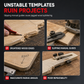 🔨  LIMITED-TIME 50% OFF! ✨ Woodworking Router Template Round Corner Jig – Anti-Slip, Precise 🛠️