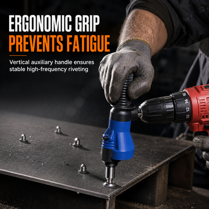 Metal Electric Rivet Gun Drill Adapter Attachment for Blind Rivets