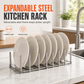 📢📢40% OFF !! ⏰Expandable Stainless Steel Steaming Rack