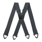 🥾⛰️ 3.8" Corn Texture Climbing Harness – Men's Outdoor Hiking Suspender with Carabiner & Elastic Buckle – Work & Tactical Trekking Gear