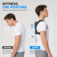 Breathable Back Posture Corrector Belt for Adults and Children Invisible Support Strap to Improve Sitting Posture and Prevent Hunchback