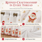 🎄 LIMITED‑TIME 50% OFF! 🎅 Christmas Embroidered Sheer Window Curtain Panel with Snowflake and Bell Patterns