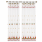 🎄 LIMITED‑TIME 50% OFF! 🎅 Christmas Embroidered Sheer Window Curtain Panel with Snowflake and Bell Patterns
