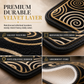 🏠✨ Geometric Flannel Door Mat – Water & Oil Absorbing Doormat for Kitchen, Bathroom & Entryway
