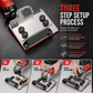 Portable 45 Degree Tile Chamfering Bracket for Type 100 Angle Grinder