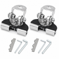 🚙 LIMITED-TIME 50% OFF! 🔩 Car Hood LED Light Bar Brackets – No Drill, Adjustable, Sturdy ✨