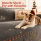 🐱🛋️🎄 Thickened Christmas Chenille Sofa Cover – Full Coverage Cat Scratch & Stain Resistant Couch Slipcover ✨