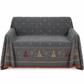 🐱🛋️🎄 Thickened Christmas Chenille Sofa Cover – Full Coverage Cat Scratch & Stain Resistant Couch Slipcover ✨