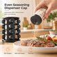 🔥 50% OFF 🍳 Stainless Steel 360° Rotating Spice Rack – Countertop Turntable Organizer for Kitchen ✨