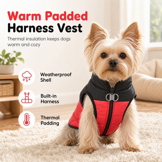 🔥 50% OFF 🐕 Warm Dog Coat for Autumn & Winter – Thickened Windproof Pet Vest for Small, Medium & Large Dogs ❄️