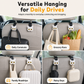 Universal Cartoon Cat Car Seat Headrest Hook Backseat Organizer Hanger for Vehicle Storage