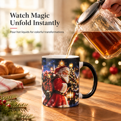 🎉 50% OFF! 🎅 Christmas Heat-Activated Color-Changing Mug – Watch the Festive Scene Appear with Hot Drinks ✨